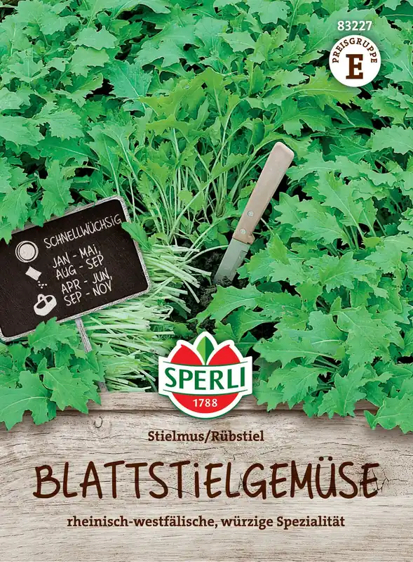Sperli-Samen Blattstielgemüse (Stielmus) Bestseller