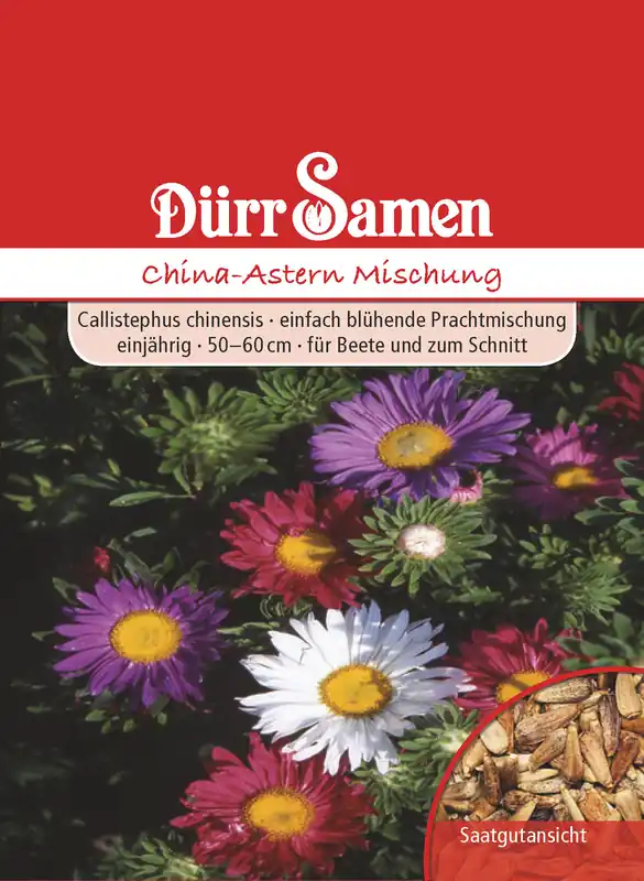 Top-Preis Chinaaster Mischung | Chinaasternsamen von Dürr Samen