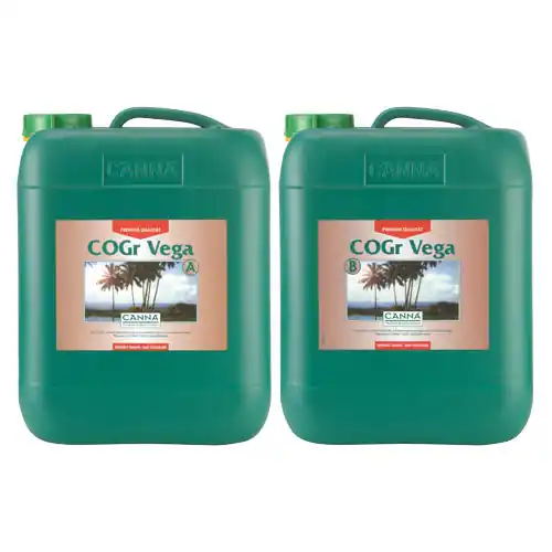 CANNA COGr Vega A und B, je 10 l | Wachstumsdünger Versand Am Gleichen Tag