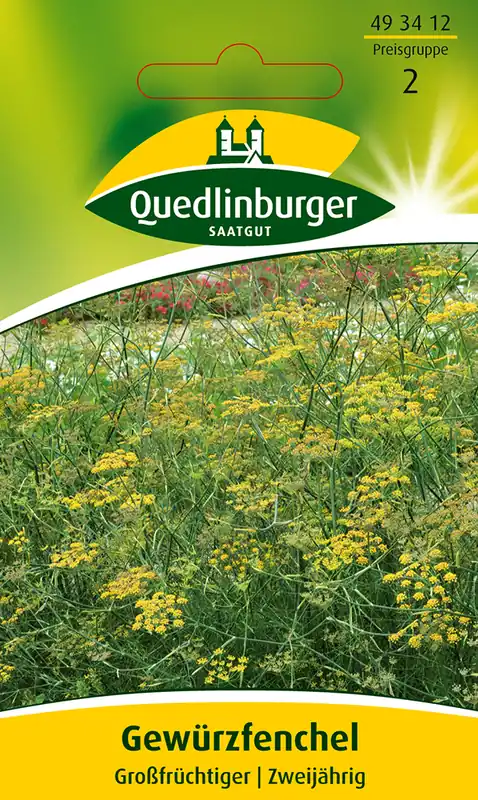 Gewürzfenchel Großfrüchtiger | Fenchelsamen von Quedlinburger Neue Kollektion