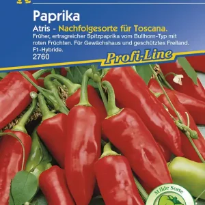 Abverkauf Paprika Atris F1 | Paprikasamen von Kiepenkerl [MHD 01/2025]