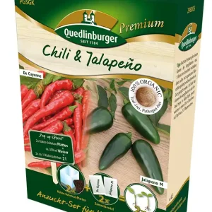 Anzuchtset Chili & Jalapeno | Anzuchtsets von Quedlinburger [MHD 01/2025] Mega-Angebot