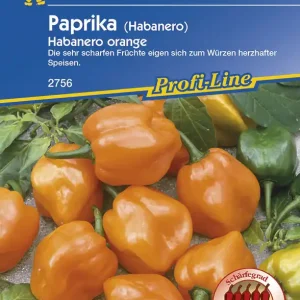 Angebot Paprika Habanero orange | Paprikasamen von Kiepenkerl