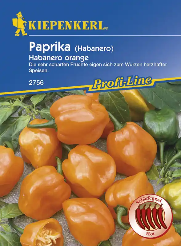 Angebot Paprika Habanero orange | Paprikasamen von Kiepenkerl