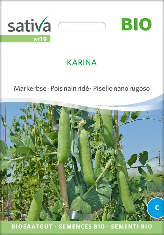 Preisreduziert Markerbse Karina | BIO Markerbsensamen von Sativa Rheinau