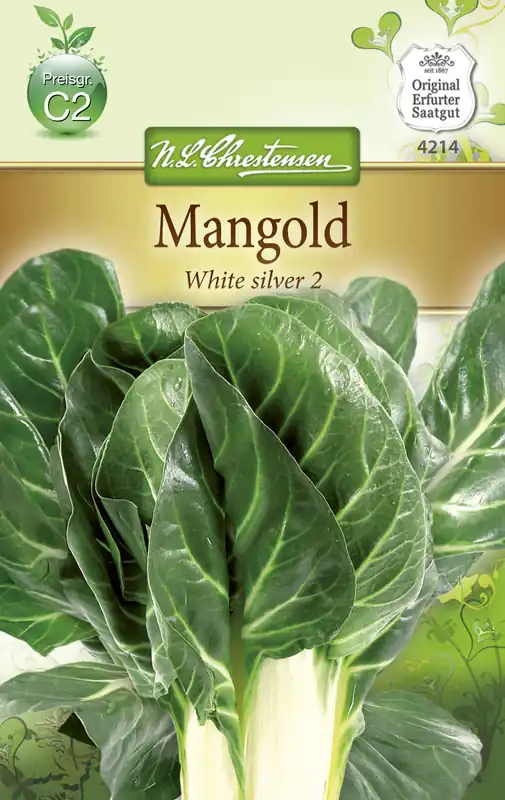Preisknaller Mangold White Silver 2 | Mangoldsamen von N.L. Chrestensen