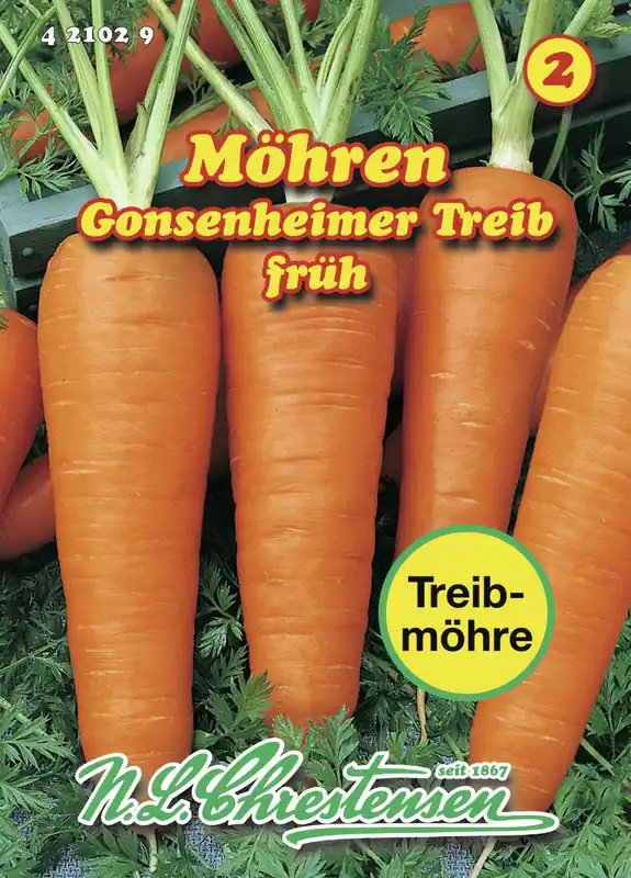 Speisemöhre Gonsenheimer Treib | Möhrensamen von N.L. Chrestensen Online Kaufen