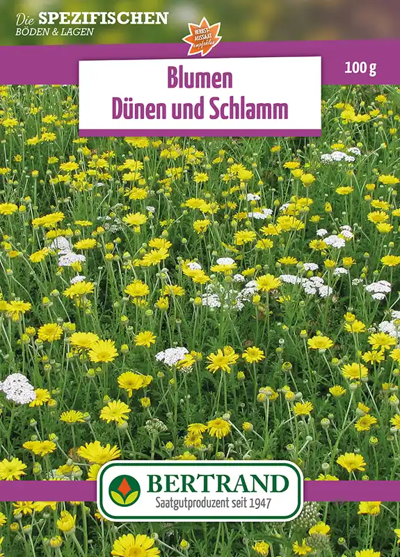 Blumenwiese Dünen- und Schlickblumen (100 g) | Blumensamen von Bertrand Neue Kollektion