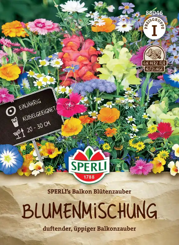Sperli's Balkon Blütenzauber | Blumenmischungen von Sperli Zertifiziert