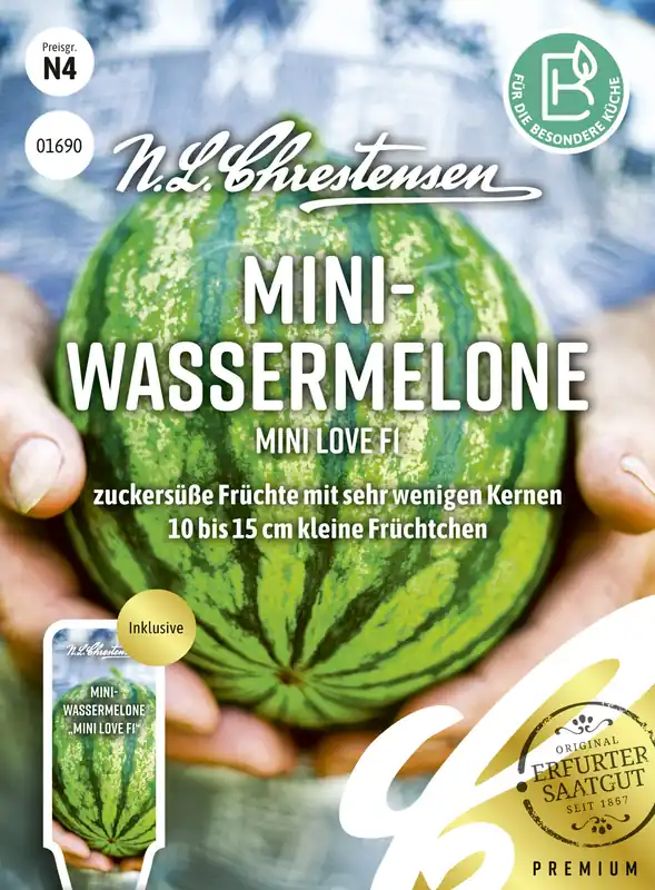 Mini - Wassermelone Mini love F1 | Melonensamen von N.L. Chrestensen Begrenztes Angebot