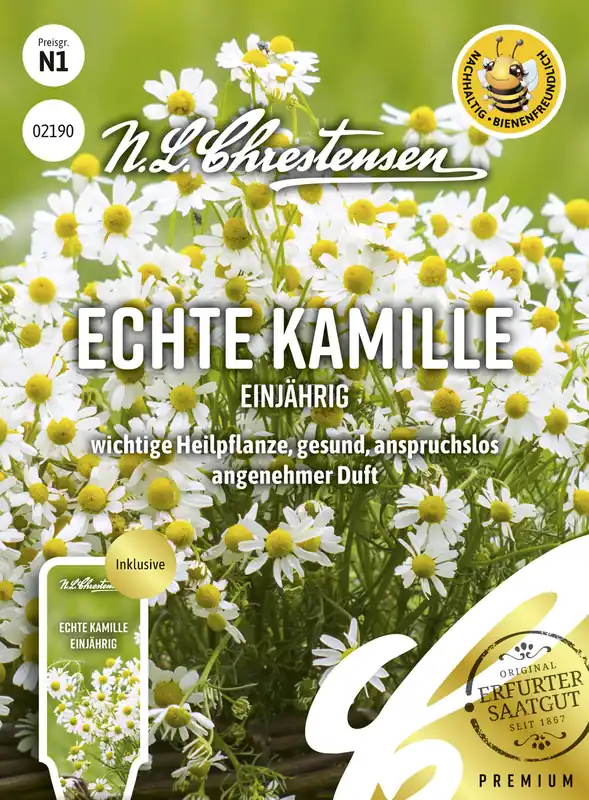 Preiswert Echte Kamille Einjährig | Kamillesamen von N.L. Chrestensen