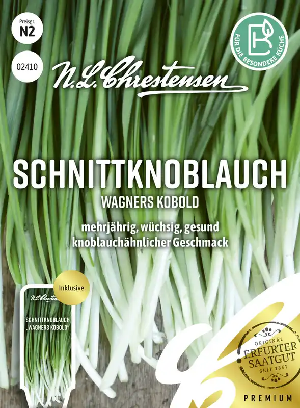 Echt Schnittknoblauch Wagners Kobold | Knoblauchsamen von N.L. Chrestensen
