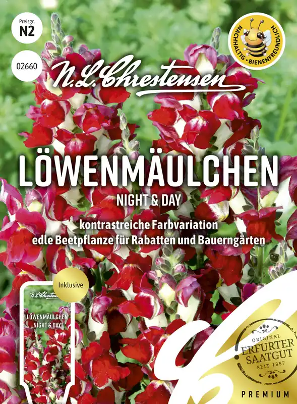 Preisreduziert Löwenmäulchen Night & Day | Löwenmaulsamen von N.L. Chrestensen