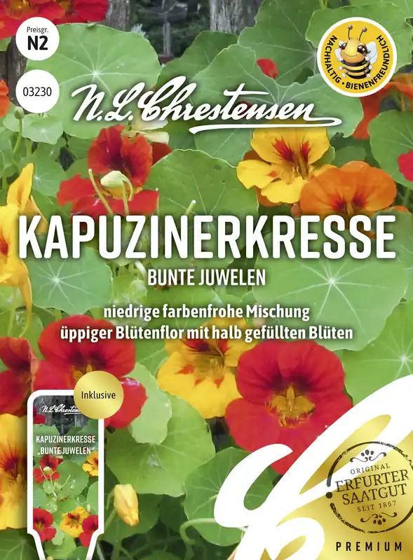 Highlight Kapuzinerkresse Bunte Juwelen | Kapuzinerkressesamen von N.L. Chrestensen