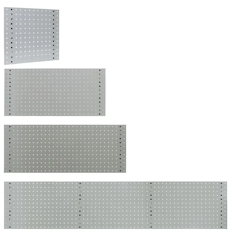 Wochenendangebot Lochplatte 493mm x 456mm, RAL 7035