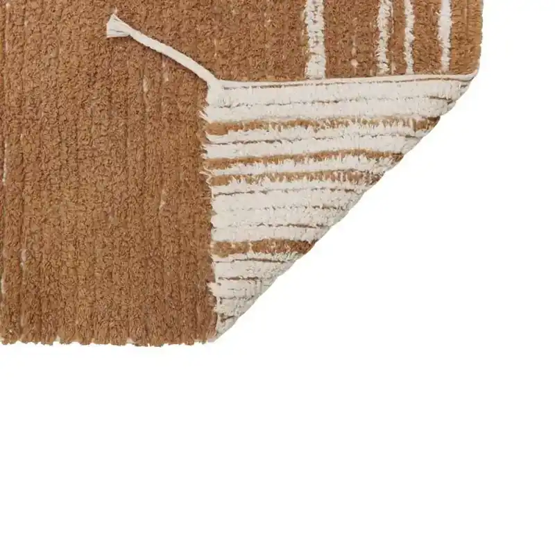Lorena Canals waschbarer Wendeteppich "Reversible Twin" braun, Größe: 80 x 140 cm Sofort Bestellen