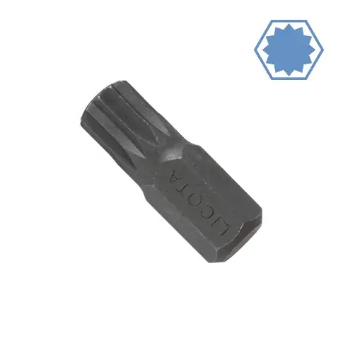 M10 Spline Bit, 10mm Hex, -Shop, S2 Stahl Abverkauf