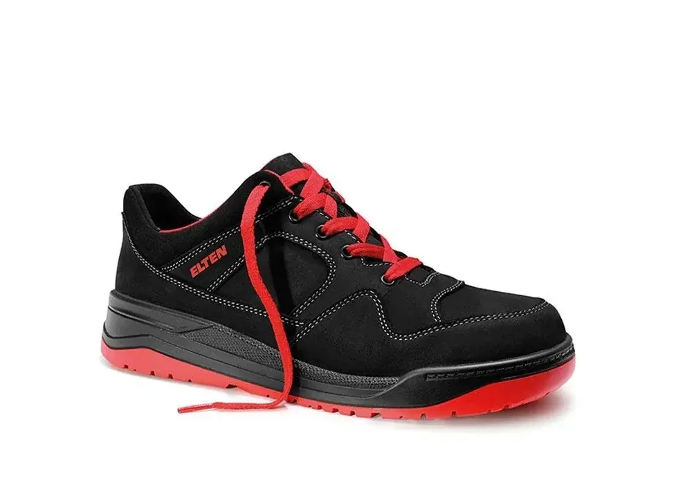 MAVERICK black-red Low ESD S3 Sicherheitshalbschuh Gr. 44 Expressversand