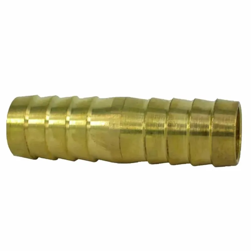 Neu Messing Schlauchverbinder 1/2 Zoll, Doppelte Tülle 13mm, Schlauchreparatur