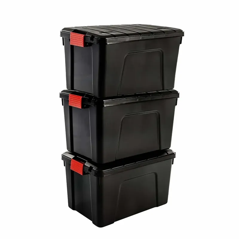 Multi Aufbewahrungsbox 60 Liter, 3er Set Kostenloser Versand