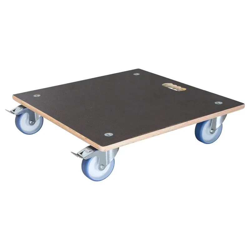 Begrenztes Angebot Multi Roller MR 1358, 58 x 58 x 14,5 cm, softe Rollen Ø 100, Rollenlager, 2 Bremsen, Maxigrip FSC®, Tragkraft 300 kg