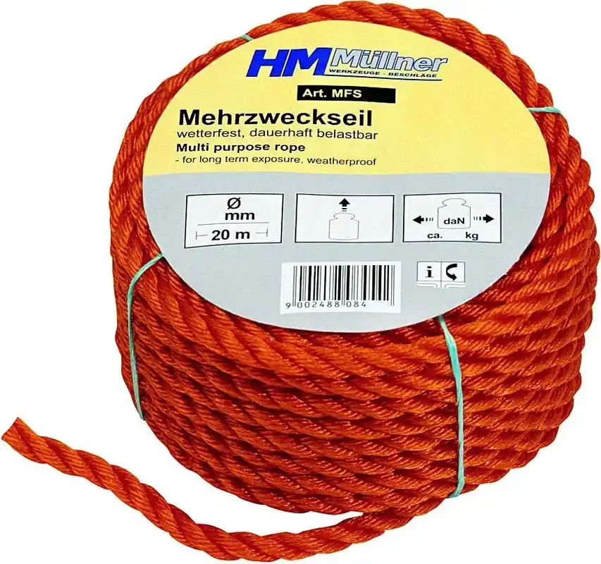 Sonderangebot Multifunktionsseil 4 mm, 20 m
