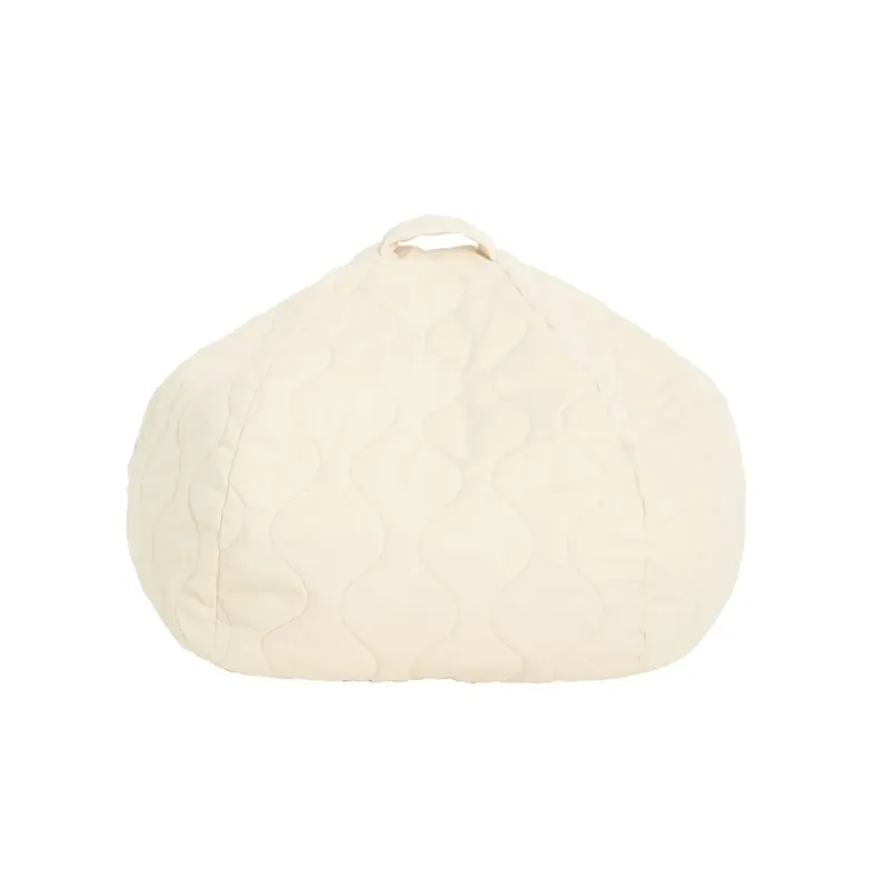Bestpreis Nobodinoz LANDSCAPE Sitzsack - Runder, 65 x 40 cm, Farbe: NATURAL