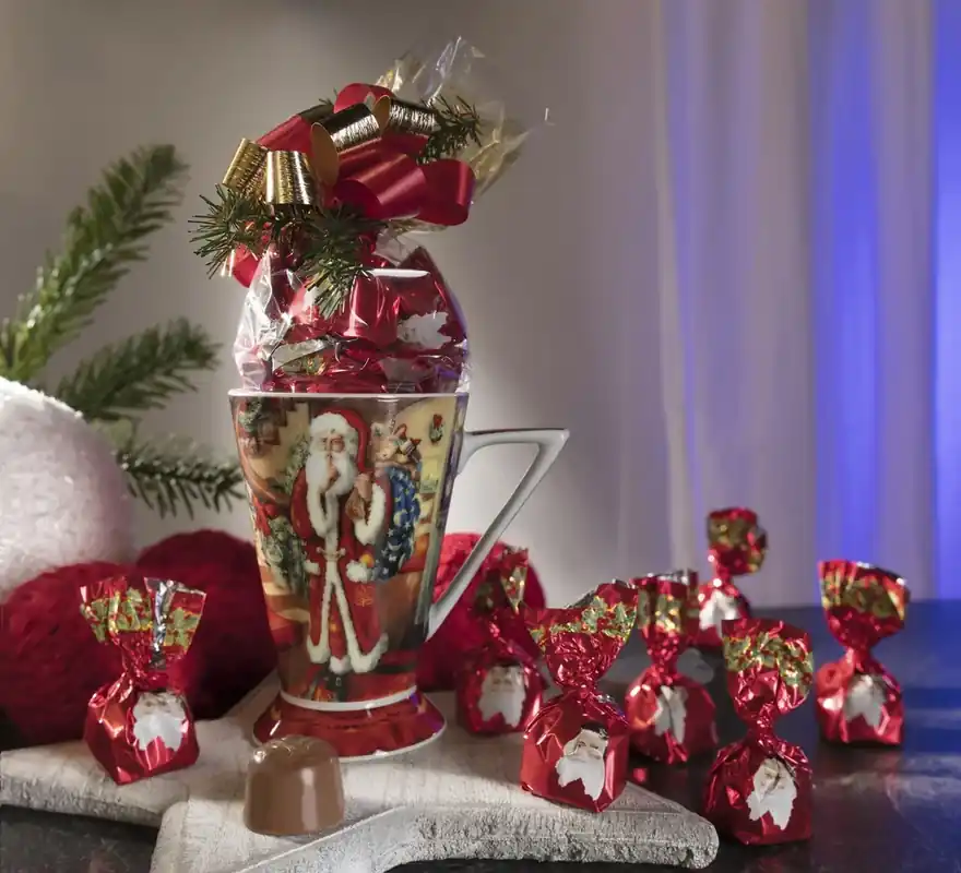 Nostalgie- Weihnachtsbecher Super-Preis