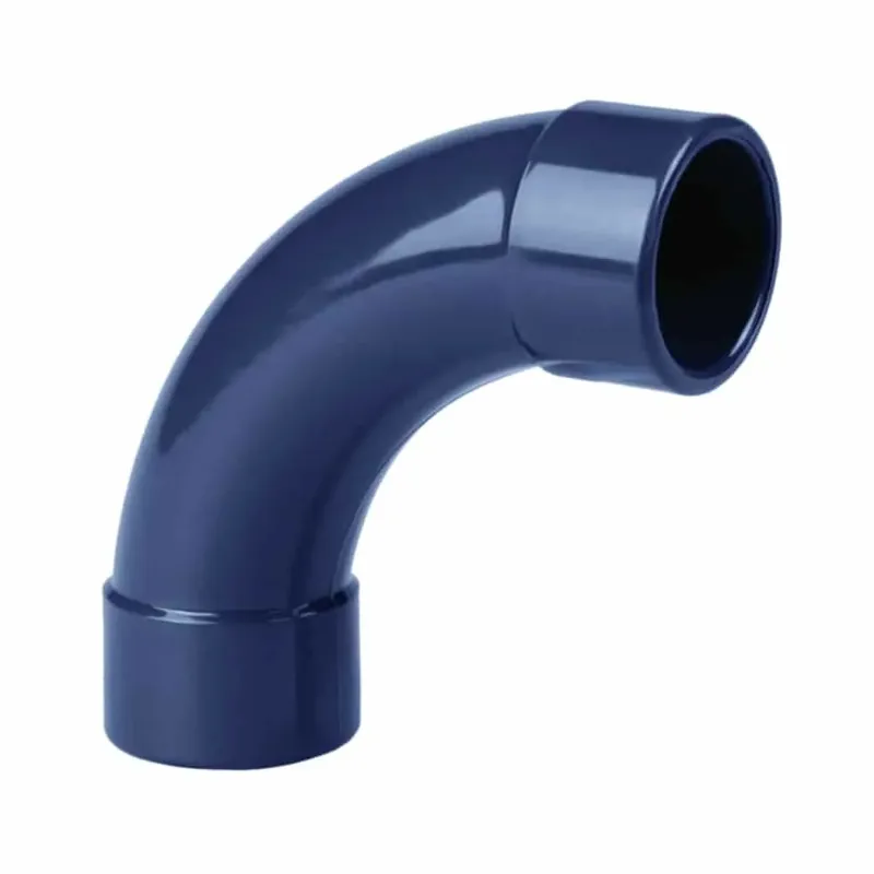 PVC Armaturen, PVC Bogen 50mm 90 Grad, PN16, Rohrverbinder Nur Heute
