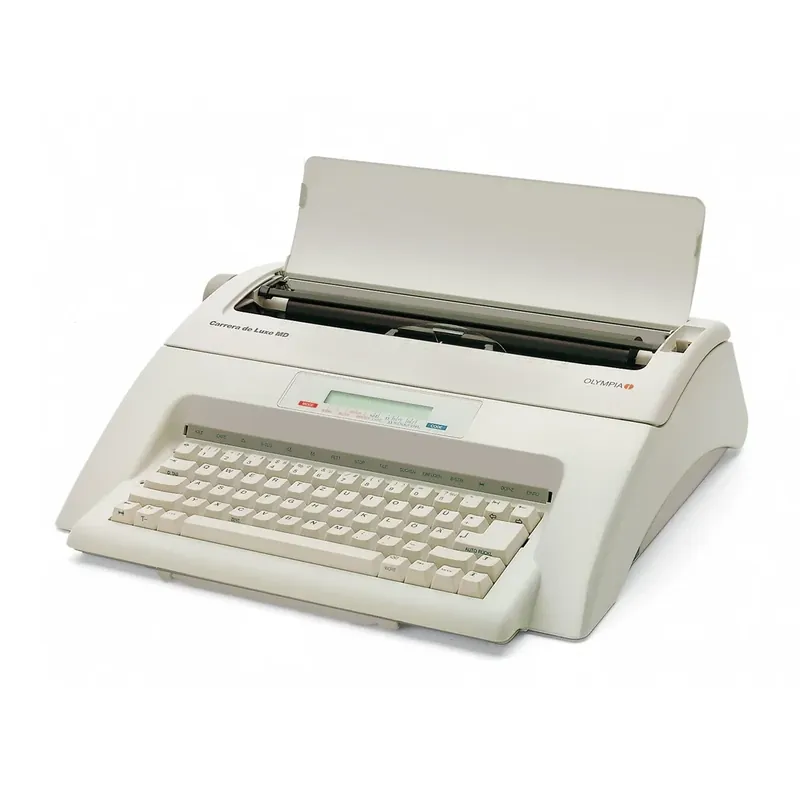Schreibmaschine Olympia Carrera de luxe MD Sonderaktion