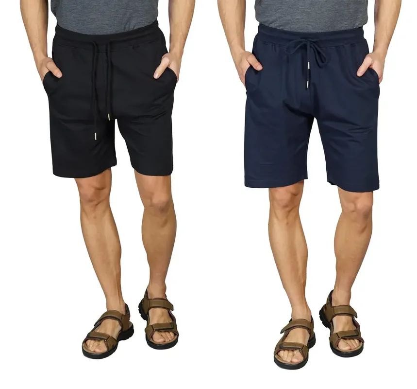 Shorts mit Gummizug, Farbe schwarz, Gr.3XL Günstig