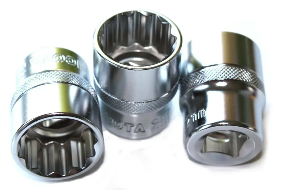 1 2 zoll nuss, 18 mm Nuss, CR-V, 12-Kant, Industriequalität Super-Preis