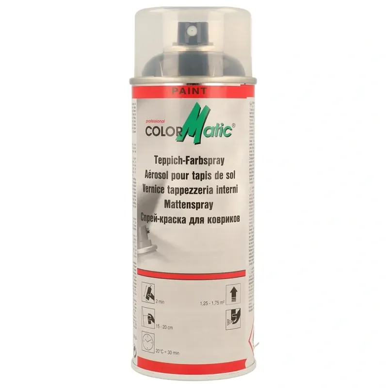 1-Komponenten Teppich-Farbspray, Farbe schwarz, 400 ml Direkt Vom Hersteller