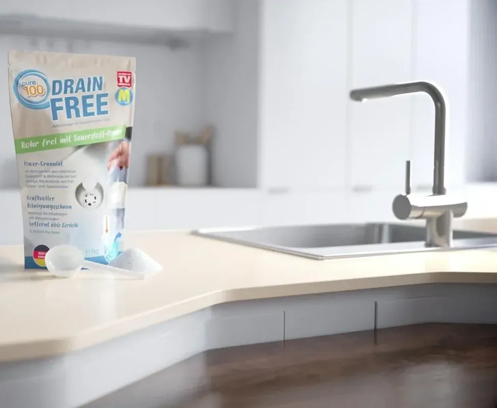 Abflussreiniger Pure100 Drainfree 1 kg Expressversand