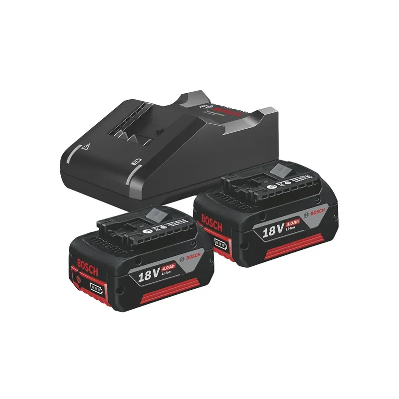 Aktuell Akku 2x 18V 4.0Ah + GAL18V-40