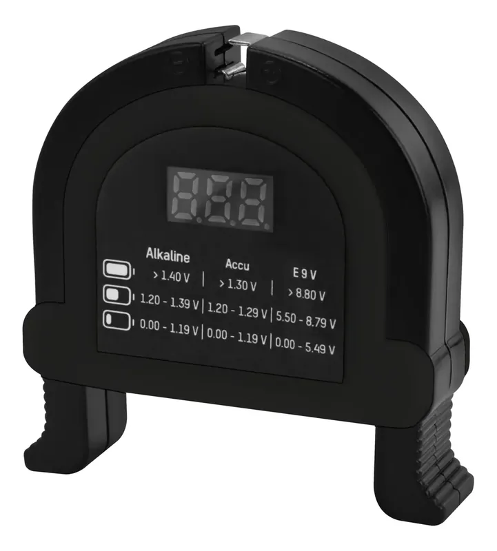 Preiswert Akku- und Batterie Tester, universell einsetzbar