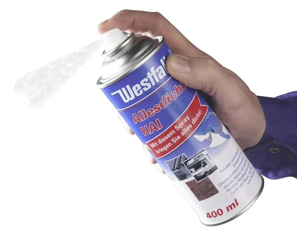 Sichere Zahlung Allesdichter 400 ml Spray, Farbe grau