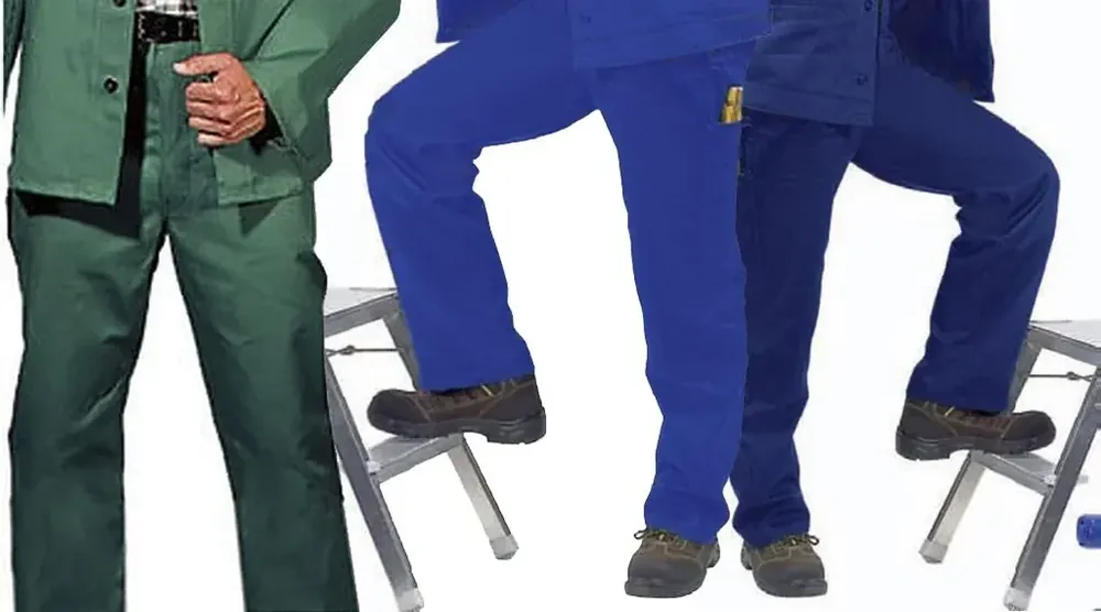 Solange Der Vorrat Reicht Arbeits-Bundhose, kornblau, Gr.56