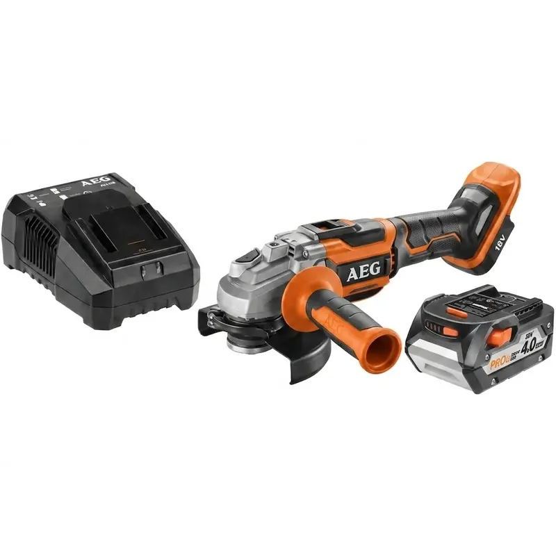 BEWS 18-115 BLPX Akkuschleifer 115 mm (4,0 Ah Akku + AL18G Ladegerät) Super-Preis