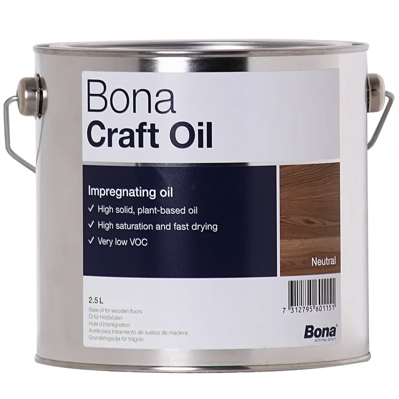 BONA Craft Oil PURE 2,5 Liter neutral Markenware