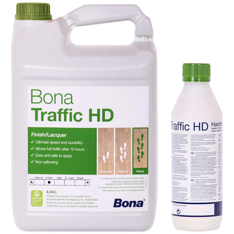 BONA TRAFFIC HD extra matt 2K 4,95 Liter 4,5 L + 0,45 HD Härter Neuheit