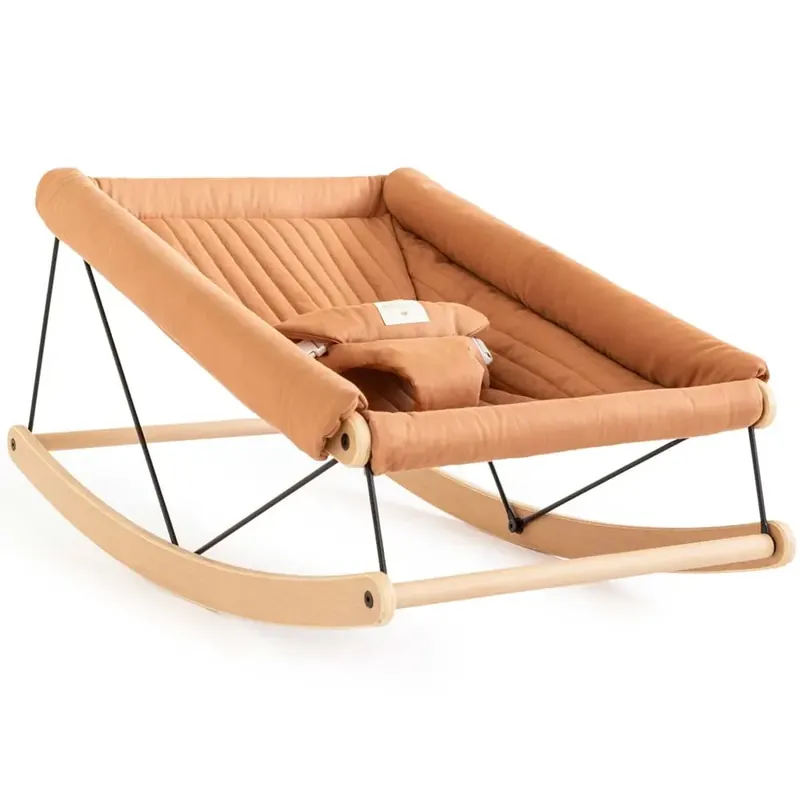 Markenprodukt Babywippe Bezug, Ersatzbezug - Nobodinoz, Sienna braun