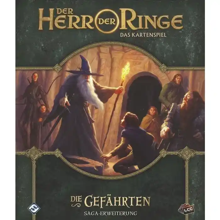 Gesellschaftsspiel Der Herr der Ringe - Das Kartenspiel - Die Gefährten - SAGA Erweiterung Gratis Versand