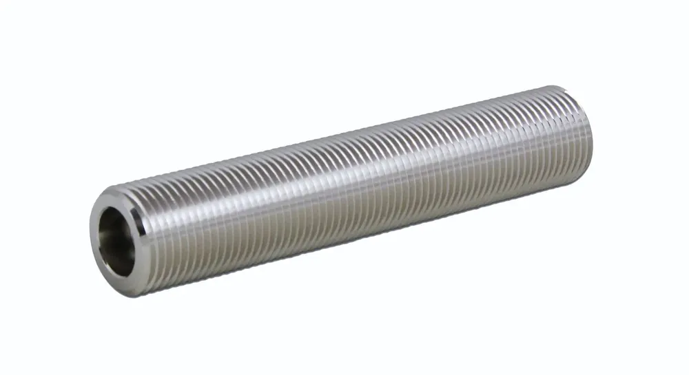 Online Kaufen Gewindestutzen, Gewinderohre - beidseitig Einstich, NW 10mm - 5/8 Zoll Gewinde, 110mm