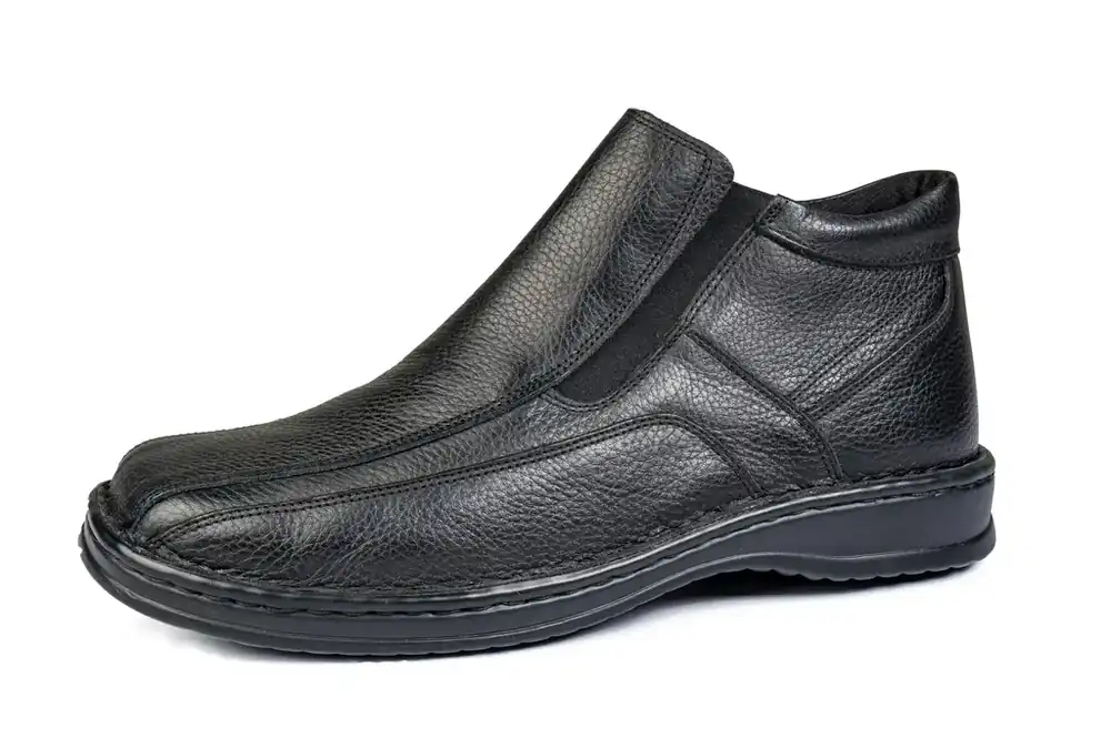 Beliebt Komfortslipper, Farbe schwarz, Gr.40