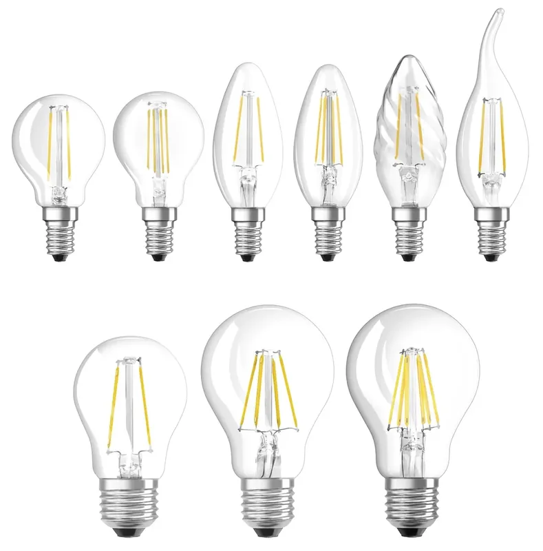 Kostenloser Rückversand LED STAR FILAMENT Lampe mit 7,5 Watt, E27, kaltweiß, klar