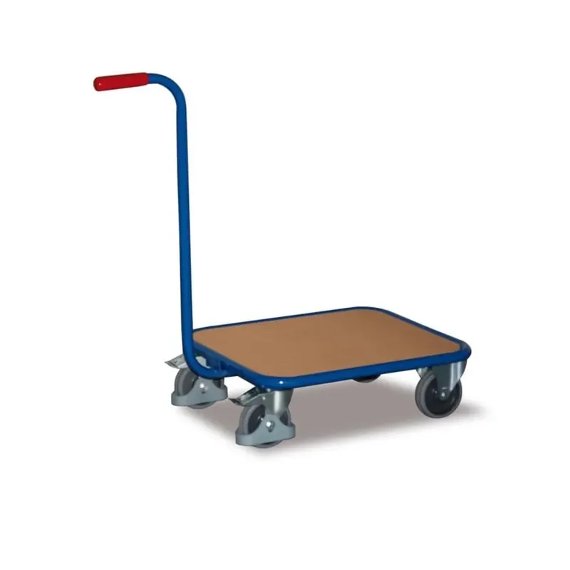 Griffroller, Transportroller, Holz Ladefläche, 250 kg Traglast Heißes Angebot