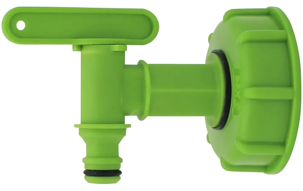 IBC Adapter 2 Zoll mit kleinem Hahn Super-Preis