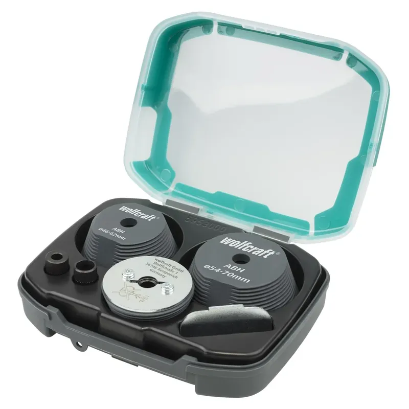 Neu Aufbohrhilfe-Set 3-teilig