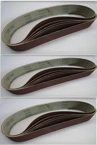 Schleifband Set 76 x 533 mm je 3 Stck. K60-80-100-150-240 Knallerangebot